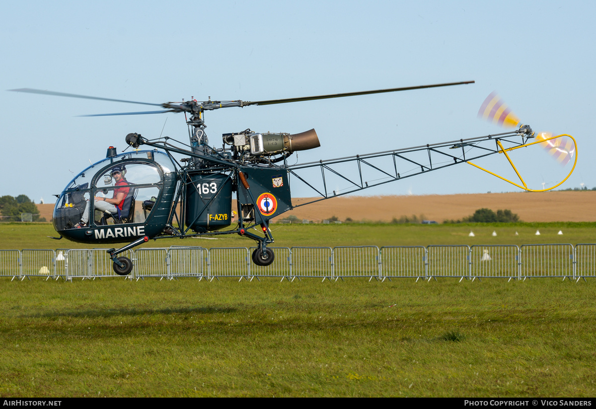 Aircraft Photo of F-AZYB | Sud SA-313B Alouette II | France - Navy | AirHistory.net #852791