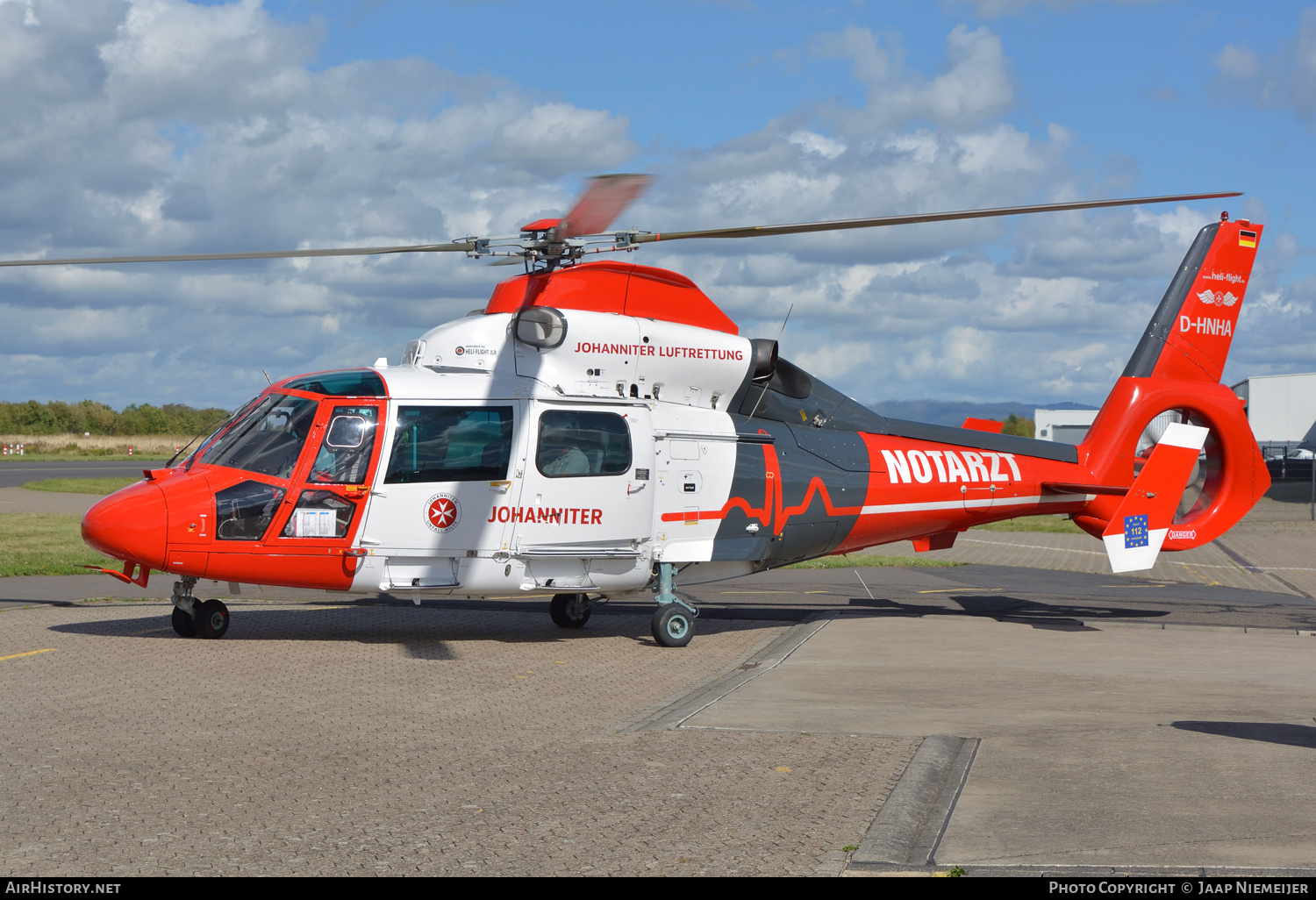 Aircraft Photo of D-HNHA | Eurocopter AS-365N-3 Dauphin 2 | Johanniter Luftrettung | AirHistory.net #852795