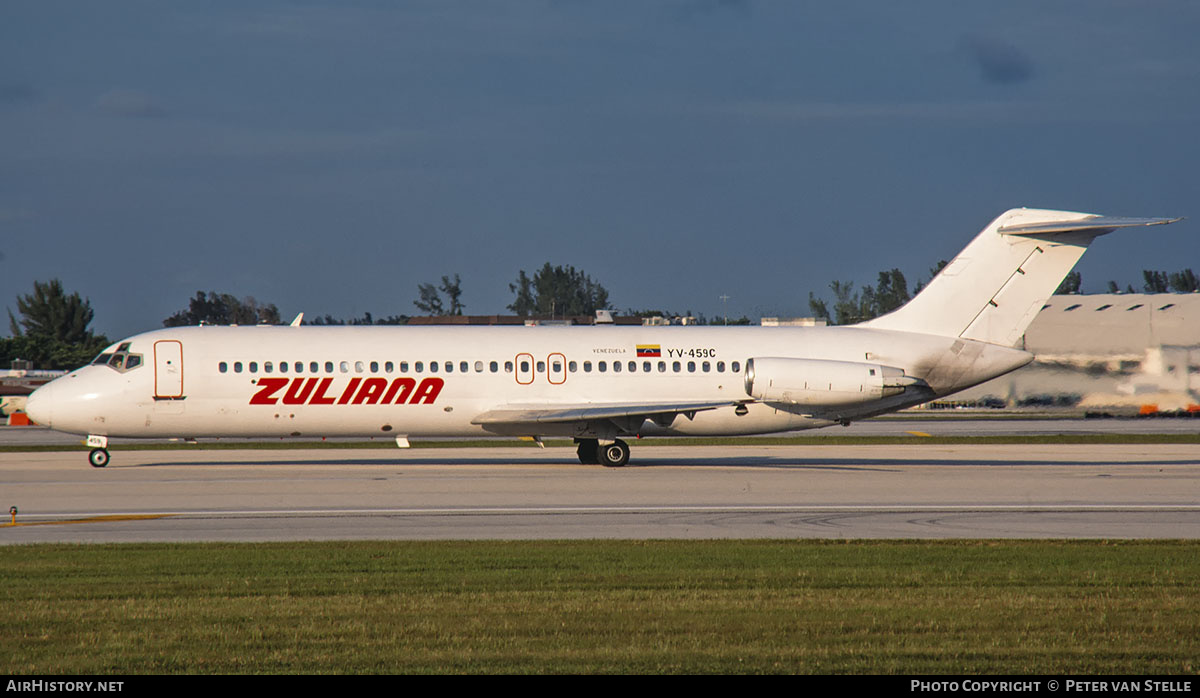 Aircraft Photo of YV-459C | McDonnell Douglas DC-9-31 | Zuliana de Aviación | AirHistory.net #852796