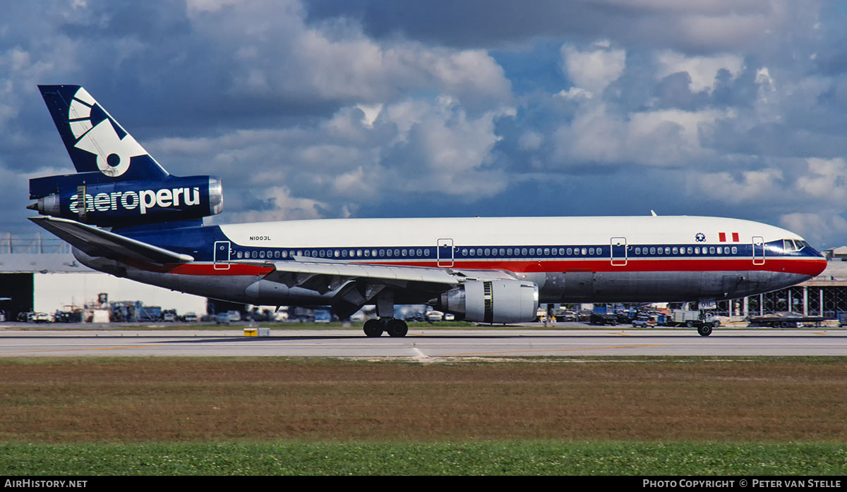 Aircraft Photo of N1003L | McDonnell Douglas DC-10-15 | AeroPeru | AirHistory.net #852798