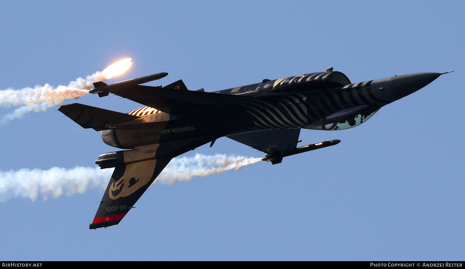 Aircraft Photo of 88-0021 | General Dynamics F-16C Fighting Falcon | Turkey - Air Force | Solotürk | AirHistory.net #852806