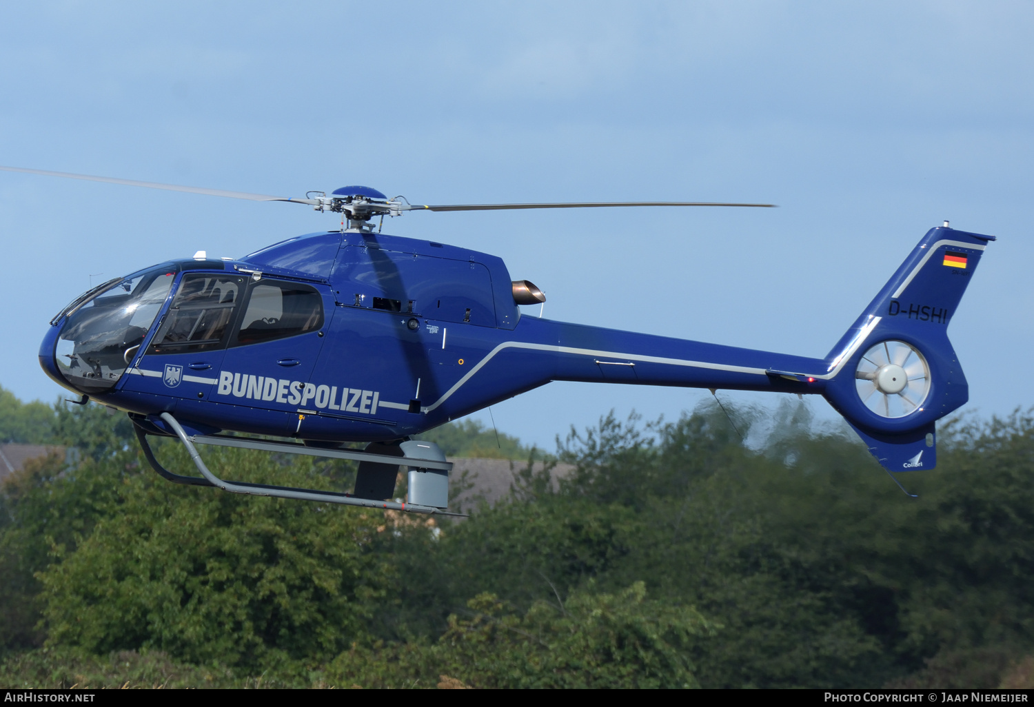 Aircraft Photo of D-HSHI | Eurocopter EC-120B Colibri | Bundespolizei | AirHistory.net #852809