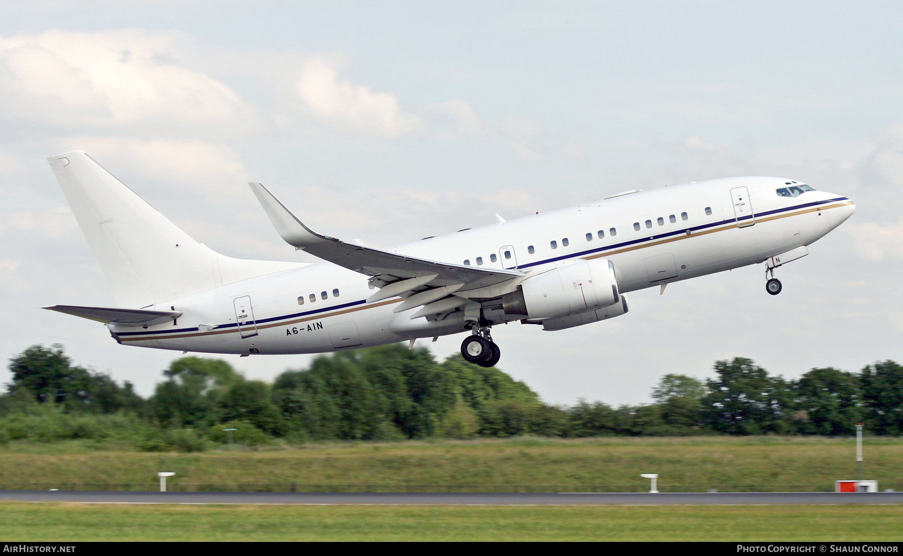 Aircraft Photo of A6-AIN | Boeing 737-7Z5 BBJ | AirHistory.net #852821