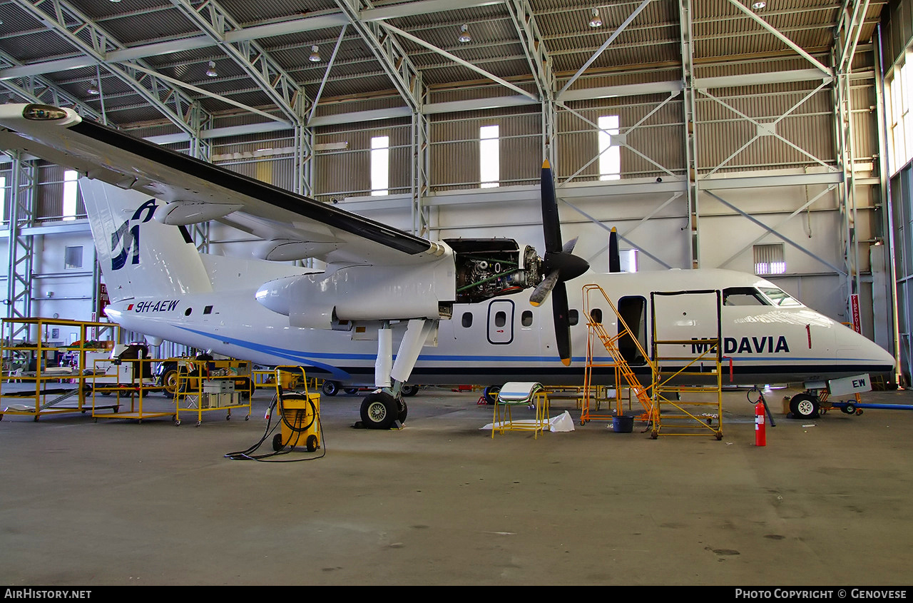 Aircraft Photo of 9H-AEW | De Havilland Canada DHC-8-102 Dash 8 | Medavia - Mediterranean Aviation | AirHistory.net #852824