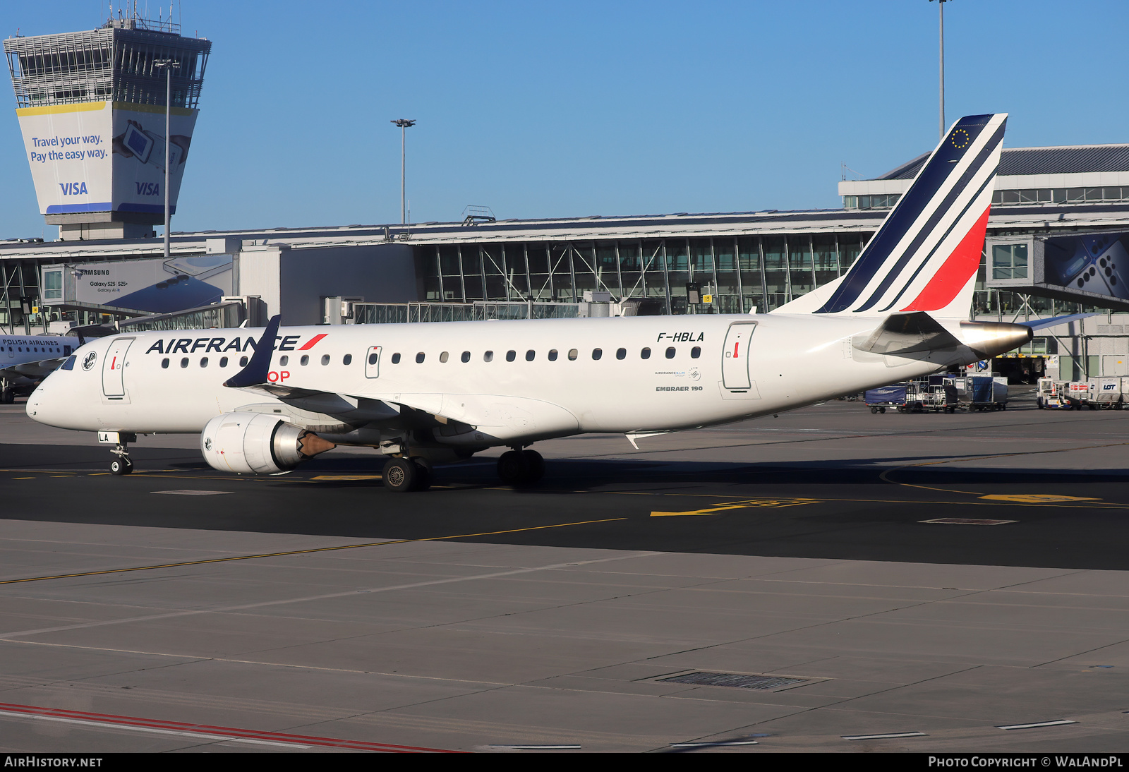 Aircraft Photo of F-HBLA | Embraer 190LR (ERJ-190-100LR) | Air France | AirHistory.net #852846