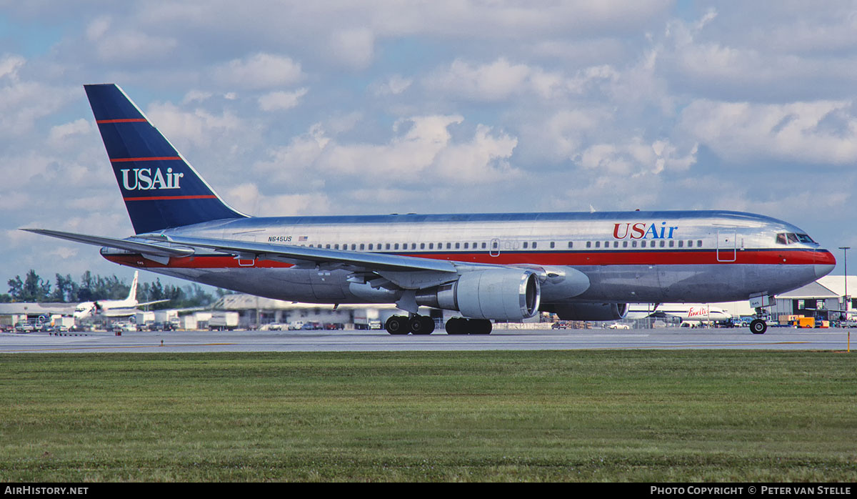 Aircraft Photo of N645US | Boeing 767-201/ER | USAir | AirHistory.net #852848