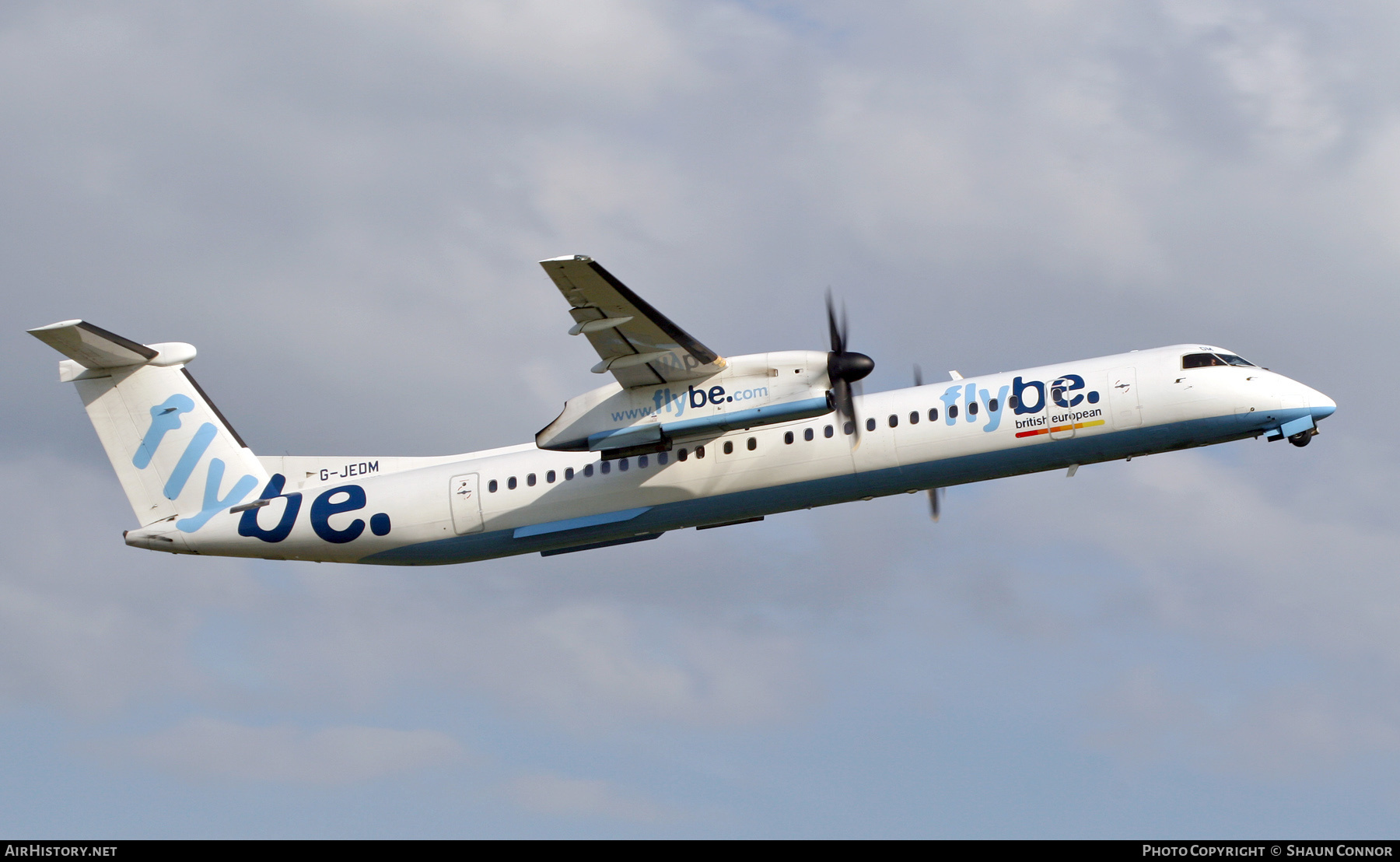 Aircraft Photo of G-JEDM | Bombardier DHC-8-402 Dash 8 | Flybe - British European | AirHistory.net #852859