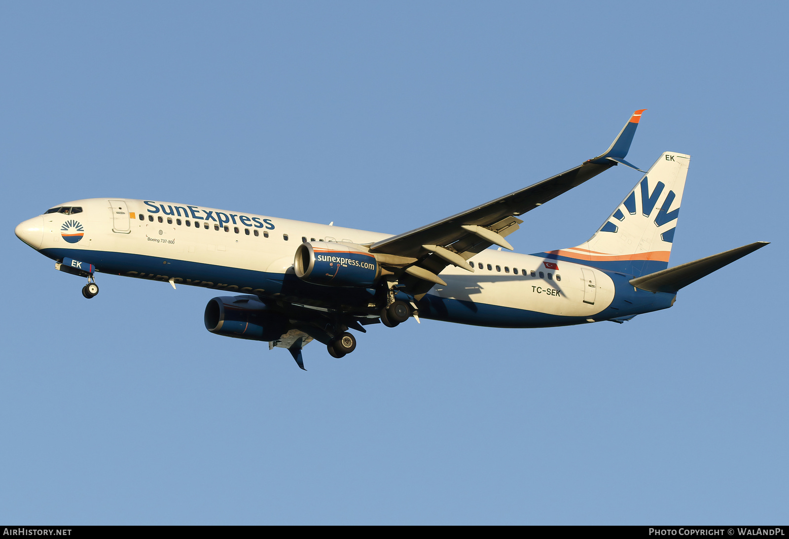 Aircraft Photo of TC-SEK | Boeing 737-8HC | SunExpress | AirHistory.net #852881