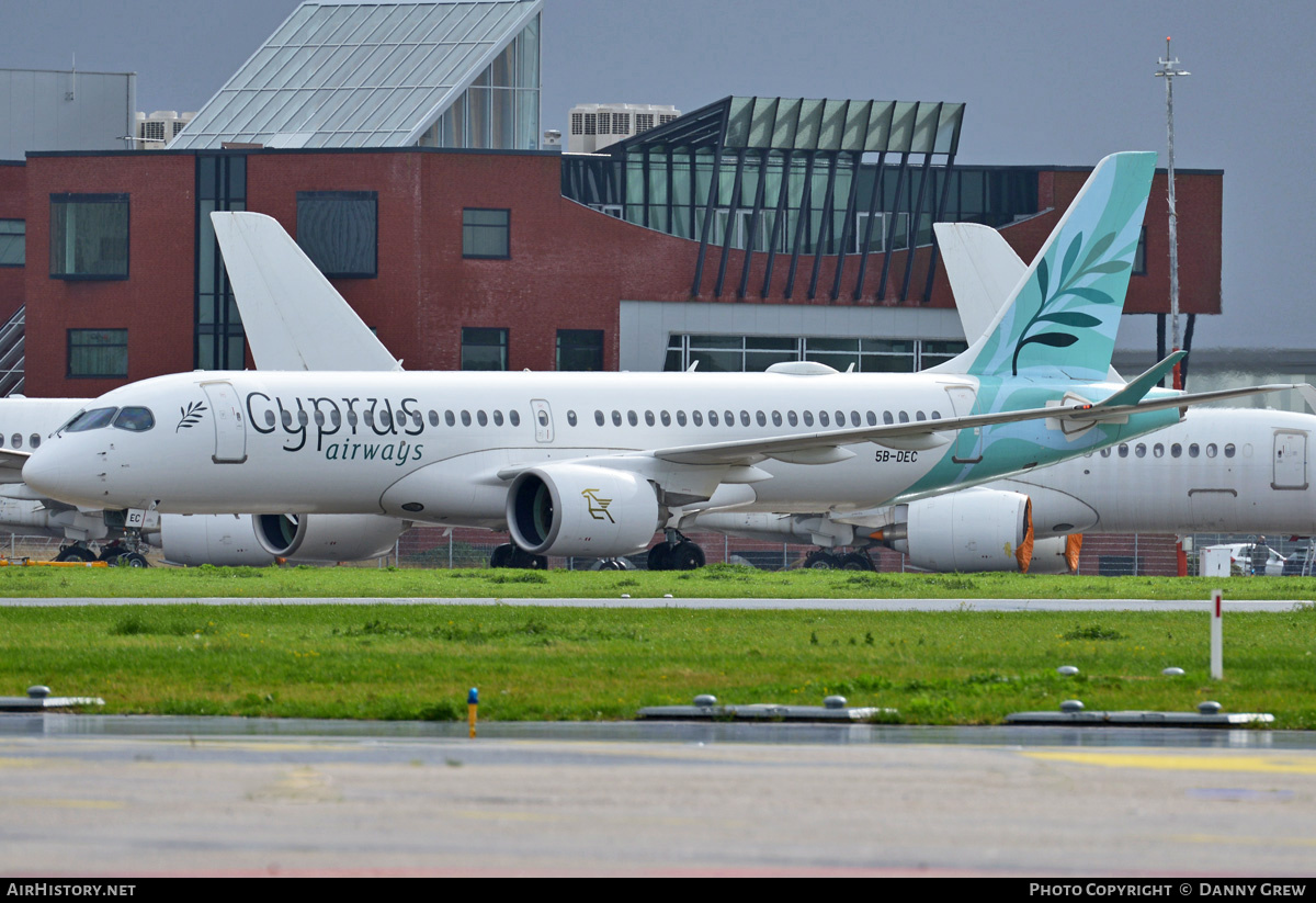 Aircraft Photo of 5B-DEC | Airbus A220-300 (BD-500-1A11) | Cyprus Airways | AirHistory.net #852884