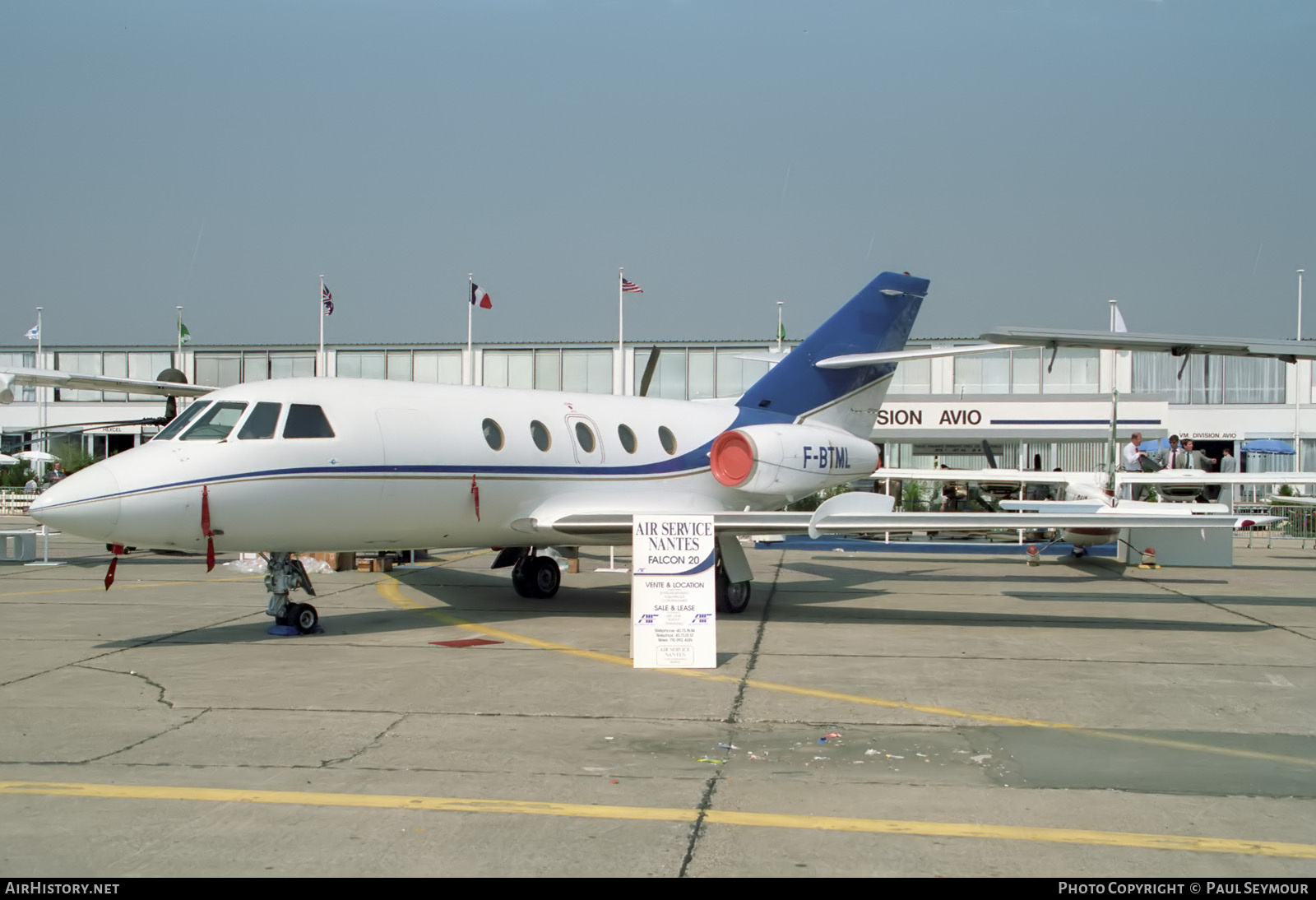Aircraft Photo of F-BTML | Dassault Falcon 20C | AirHistory.net #852916