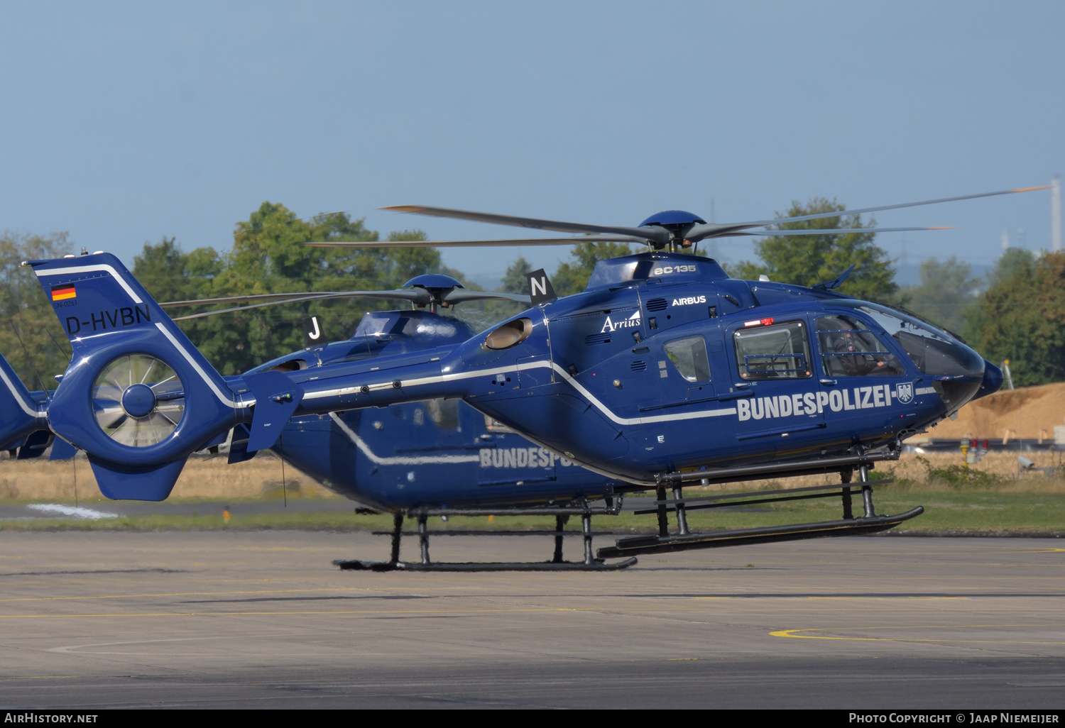 Aircraft Photo of D-HVBN | Eurocopter EC-135T-2+ | Bundespolizei | AirHistory.net #852928