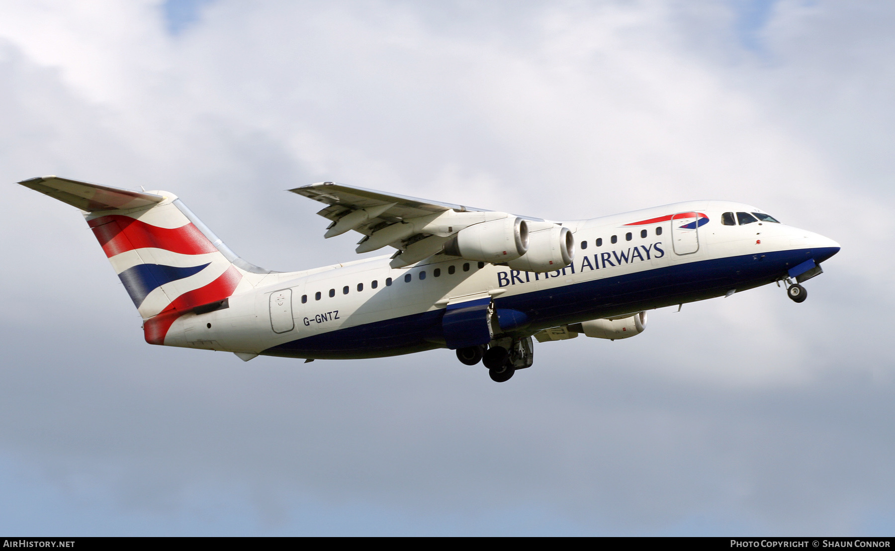 Aircraft Photo of G-GNTZ | British Aerospace BAe-146-200A | British Airways | AirHistory.net #852953