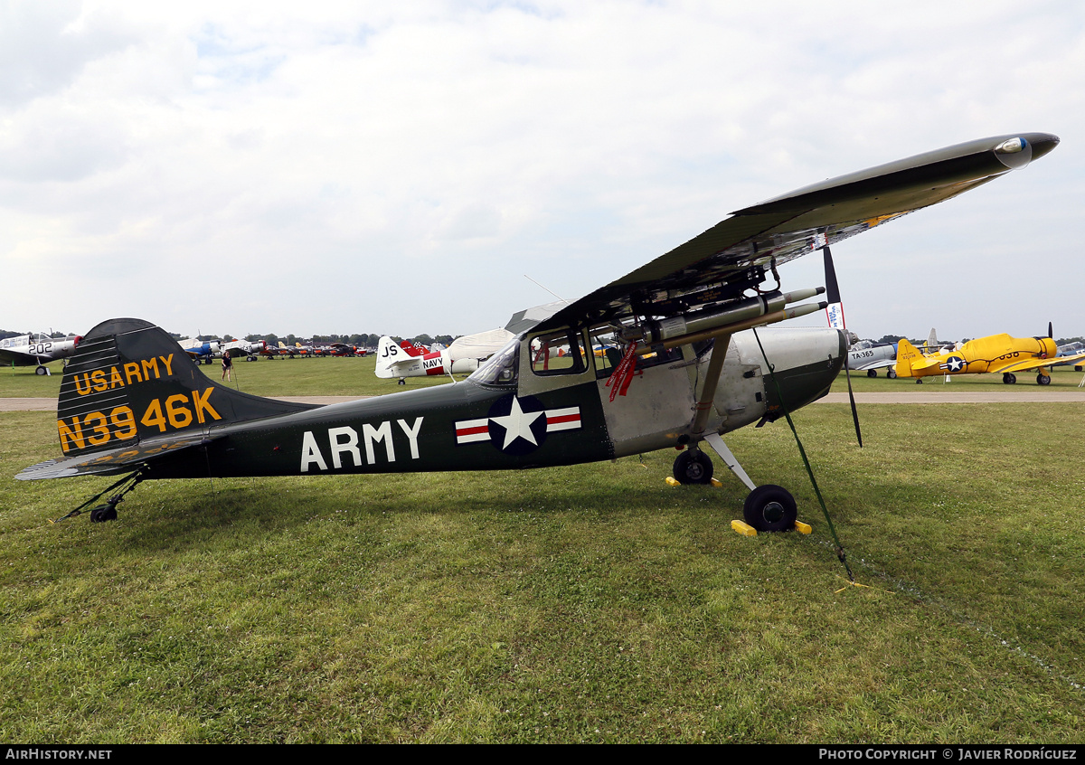 Aircraft Photo of N3946K | Cessna O-1E Bird Dog | USA - Army | AirHistory.net #852977