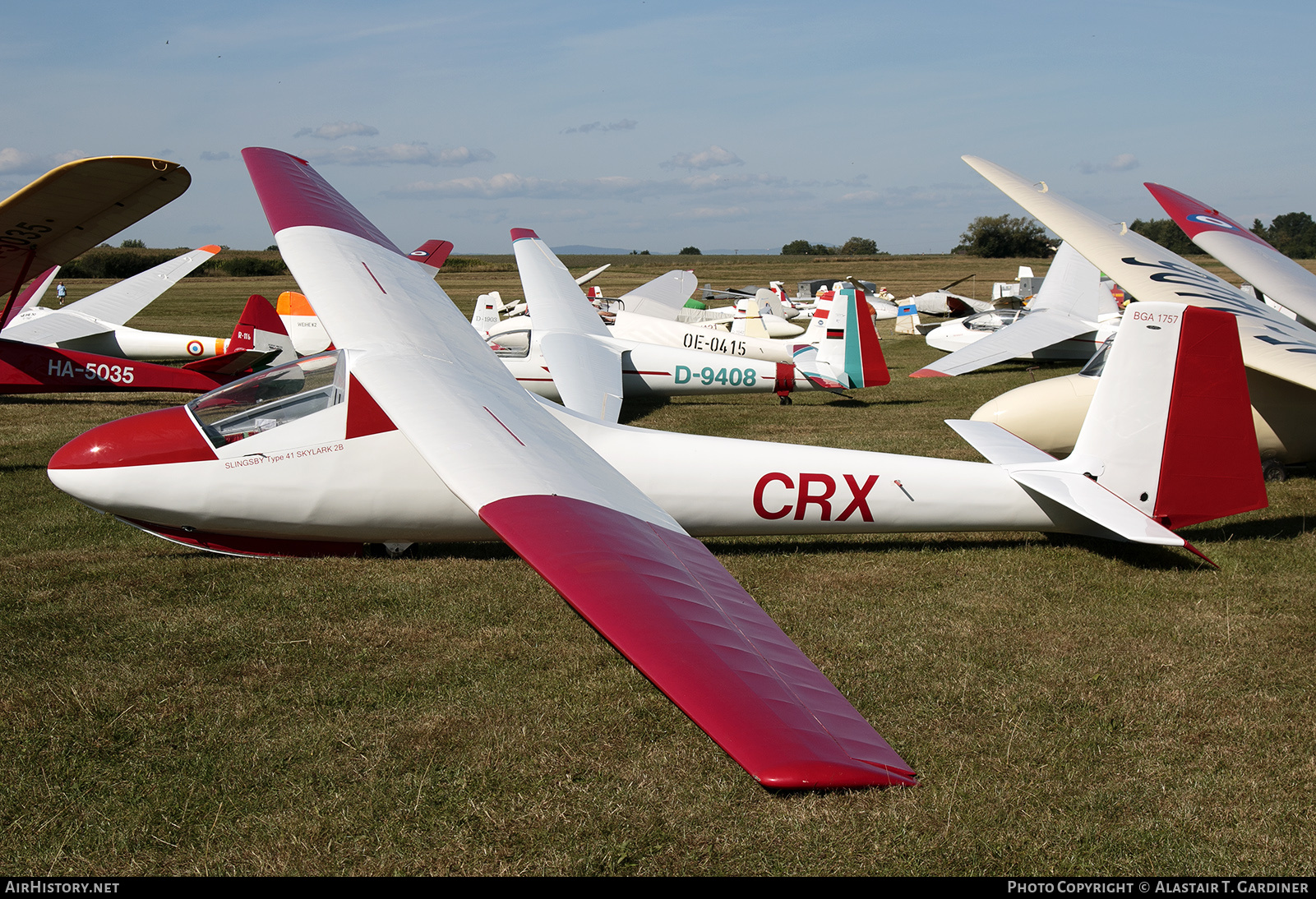Aircraft Photo of BGA1757 | Slingsby T-41 Skylark 2 | AirHistory.net #853002