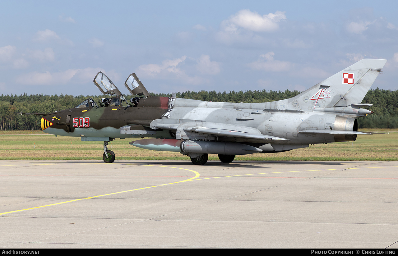 Aircraft Photo of 509 | Sukhoi Su-22UM3K | Poland - Air Force | AirHistory.net #853018