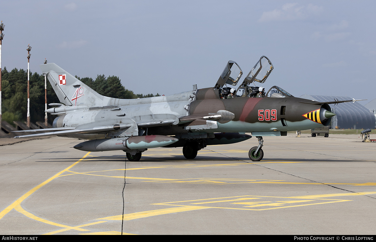 Aircraft Photo of 509 | Sukhoi Su-22UM3K | Poland - Air Force | AirHistory.net #853028