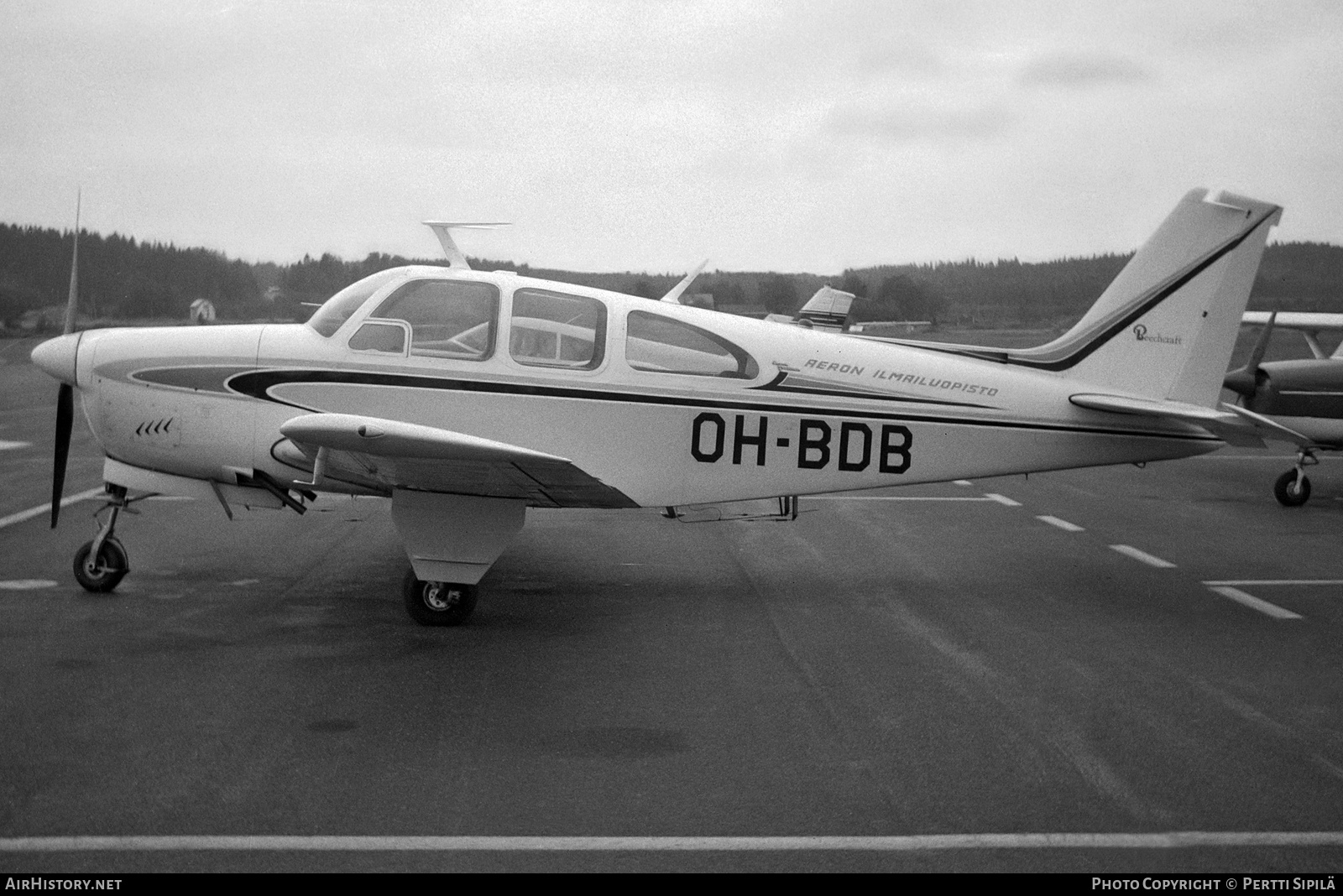 Aircraft Photo of OH-BDB | Beech C33 Debonair | Aeron Ilmailuopisto | AirHistory.net #853030
