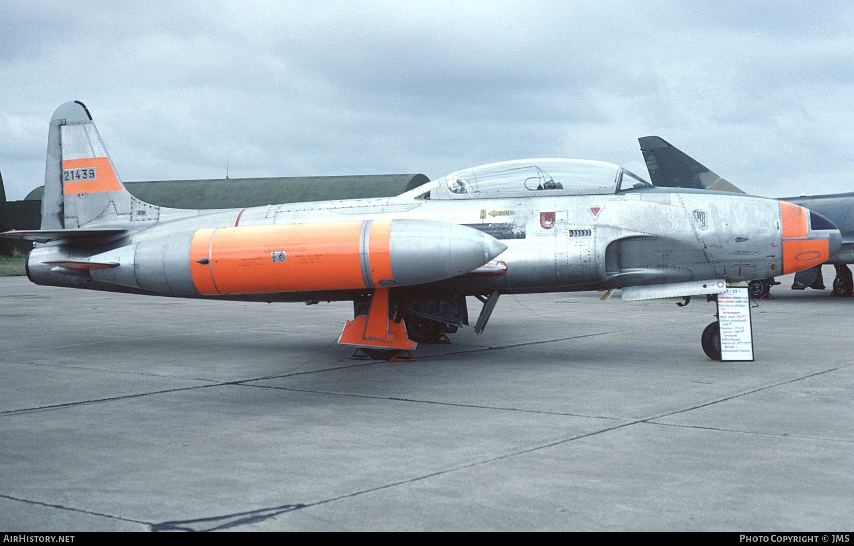 Aircraft Photo of 21439 | Canadair T-33AN Silver Star 3 | France - Air Force | AirHistory.net #853037