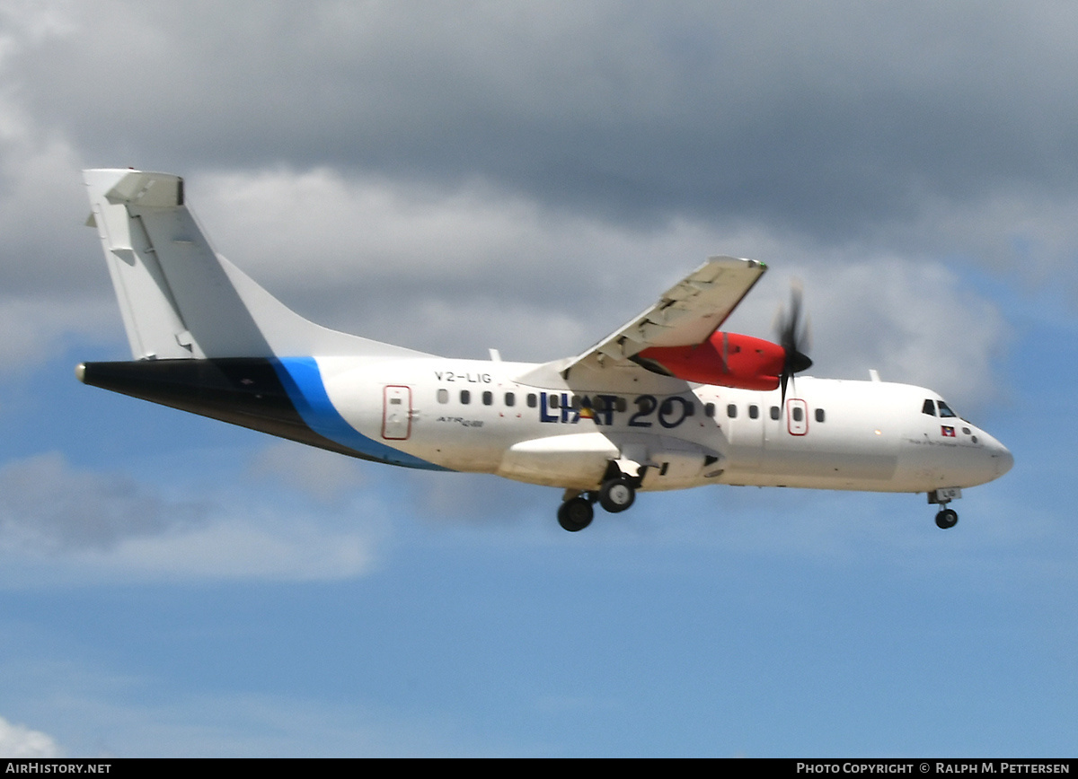 Aircraft Photo of V2-LIG | ATR ATR-42-600 | LIAT - Leeward Islands Air Transport | AirHistory.net #853044