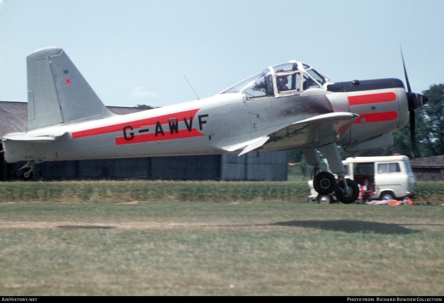 Aircraft Photo of G-AWVF | Percival P.56 Provost T1 | AirHistory.net #853055