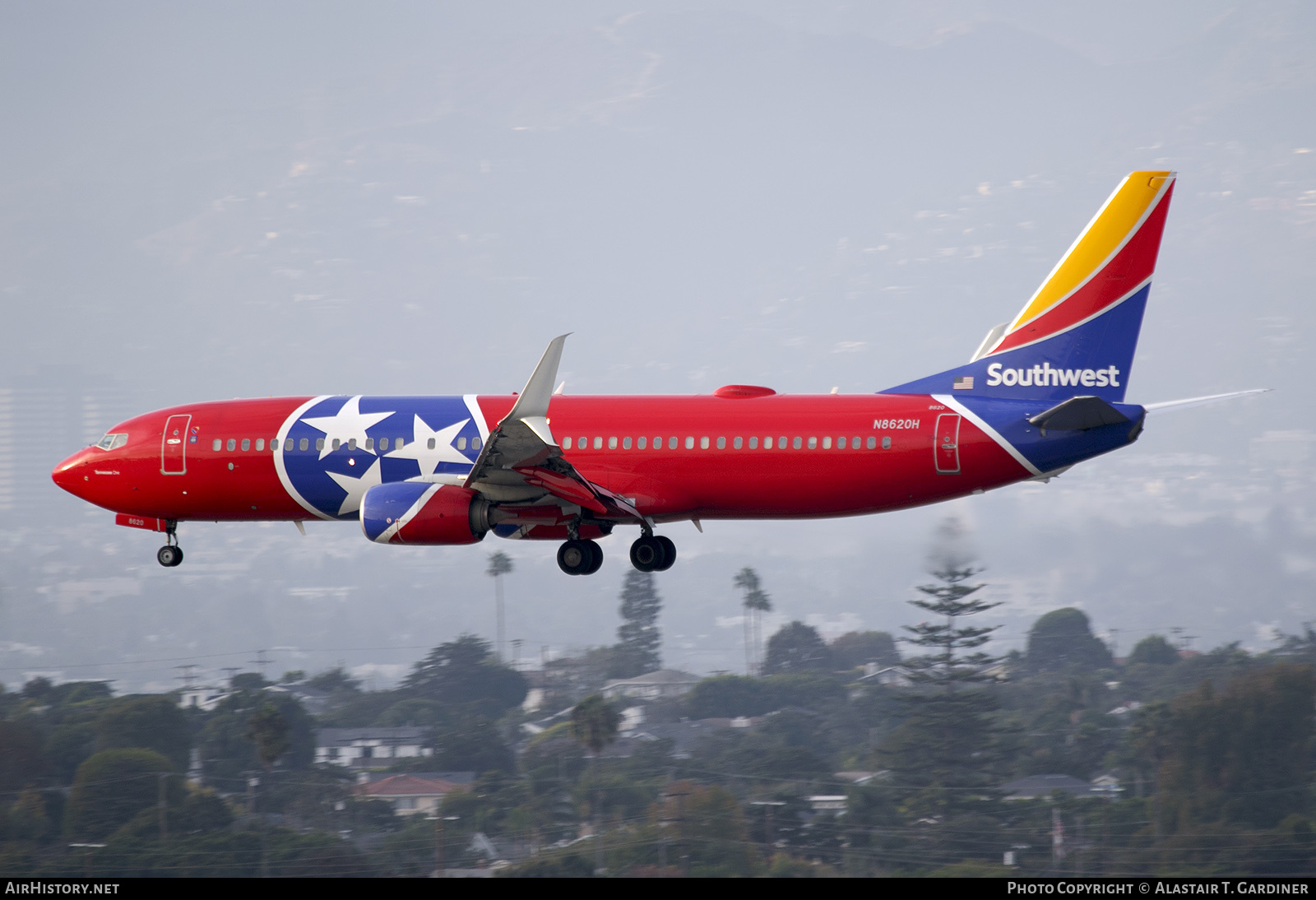 Aircraft Photo of N8620H | Boeing 737-8H4 | Southwest Airlines | AirHistory.net #853061