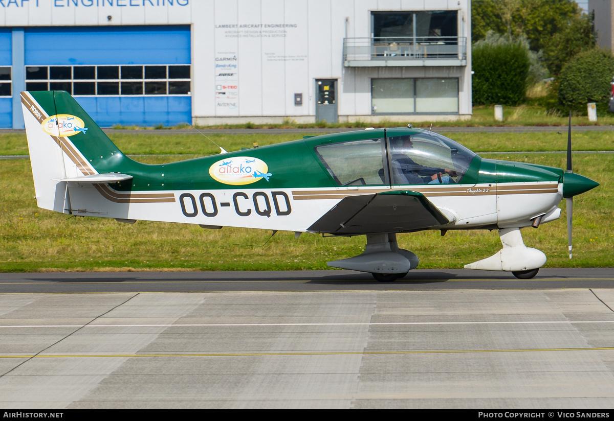 Aircraft Photo of OO-CQD | Robin DR-400-120 Dauphin 2+2 | Alfako - Alfa Flight Academy Kortrijk | AirHistory.net #853076