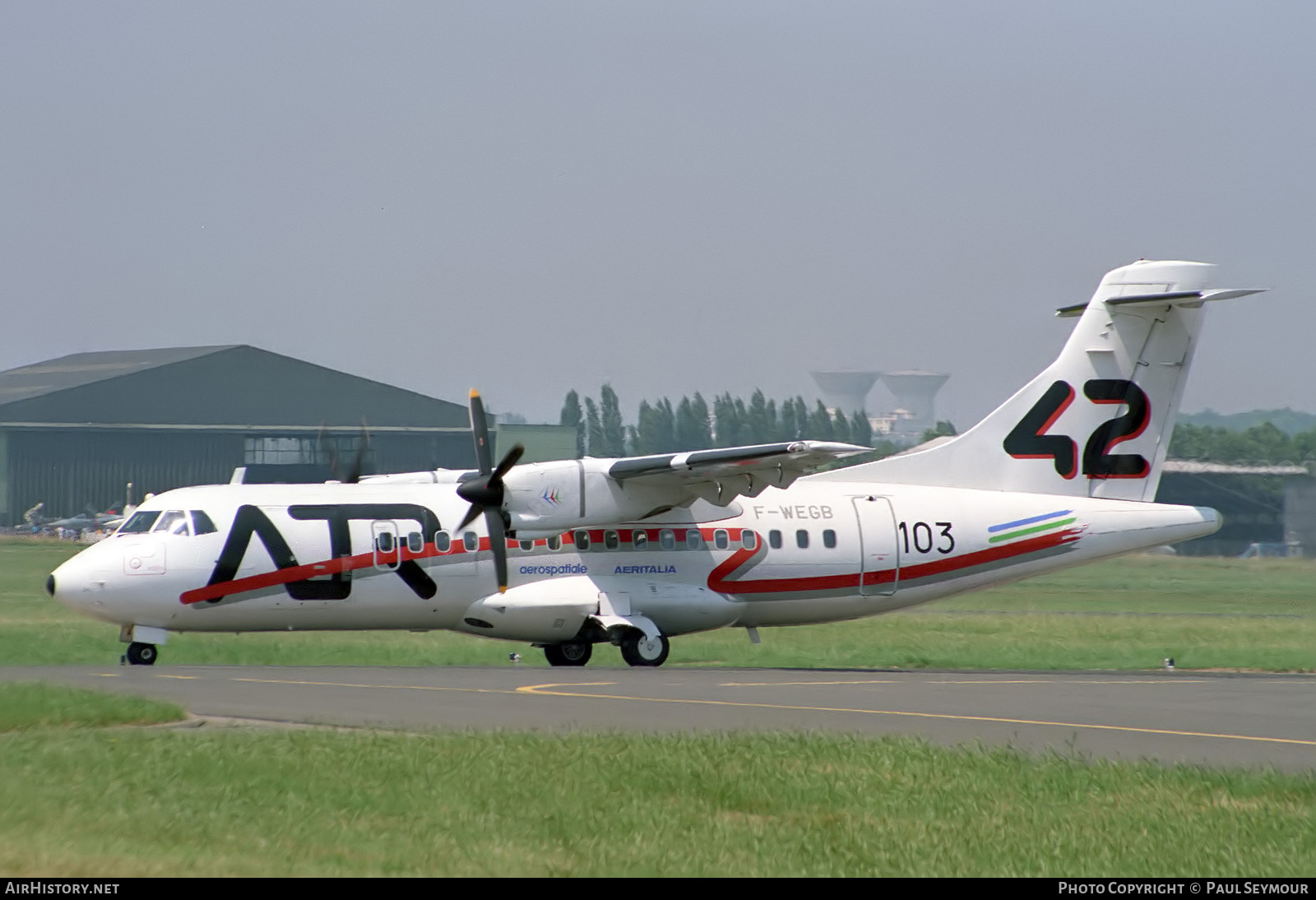 Aircraft Photo of F-WEGB | ATR ATR-42-200 | Aerospatiale Aeritalia | AirHistory.net #853104