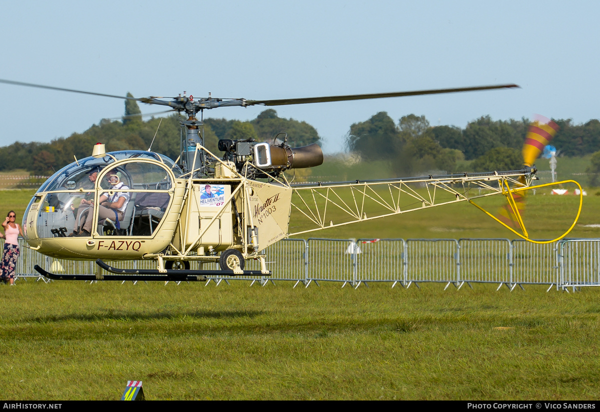 Aircraft Photo of F-AZYQ | Sud SA-313B Alouette II | AirHistory.net #853106