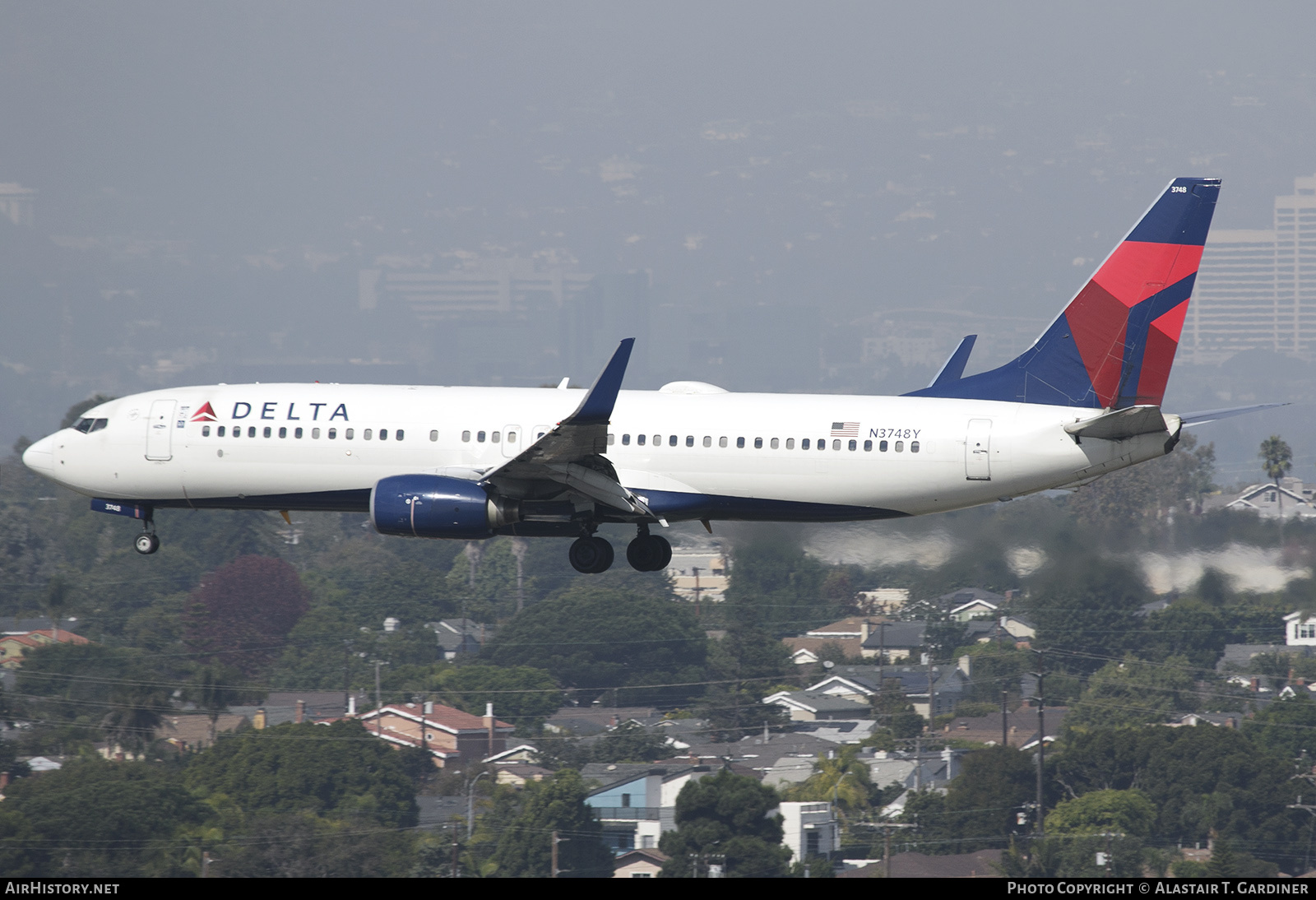 Aircraft Photo of N3748Y | Boeing 737-832 | Delta Air Lines | AirHistory.net #853123