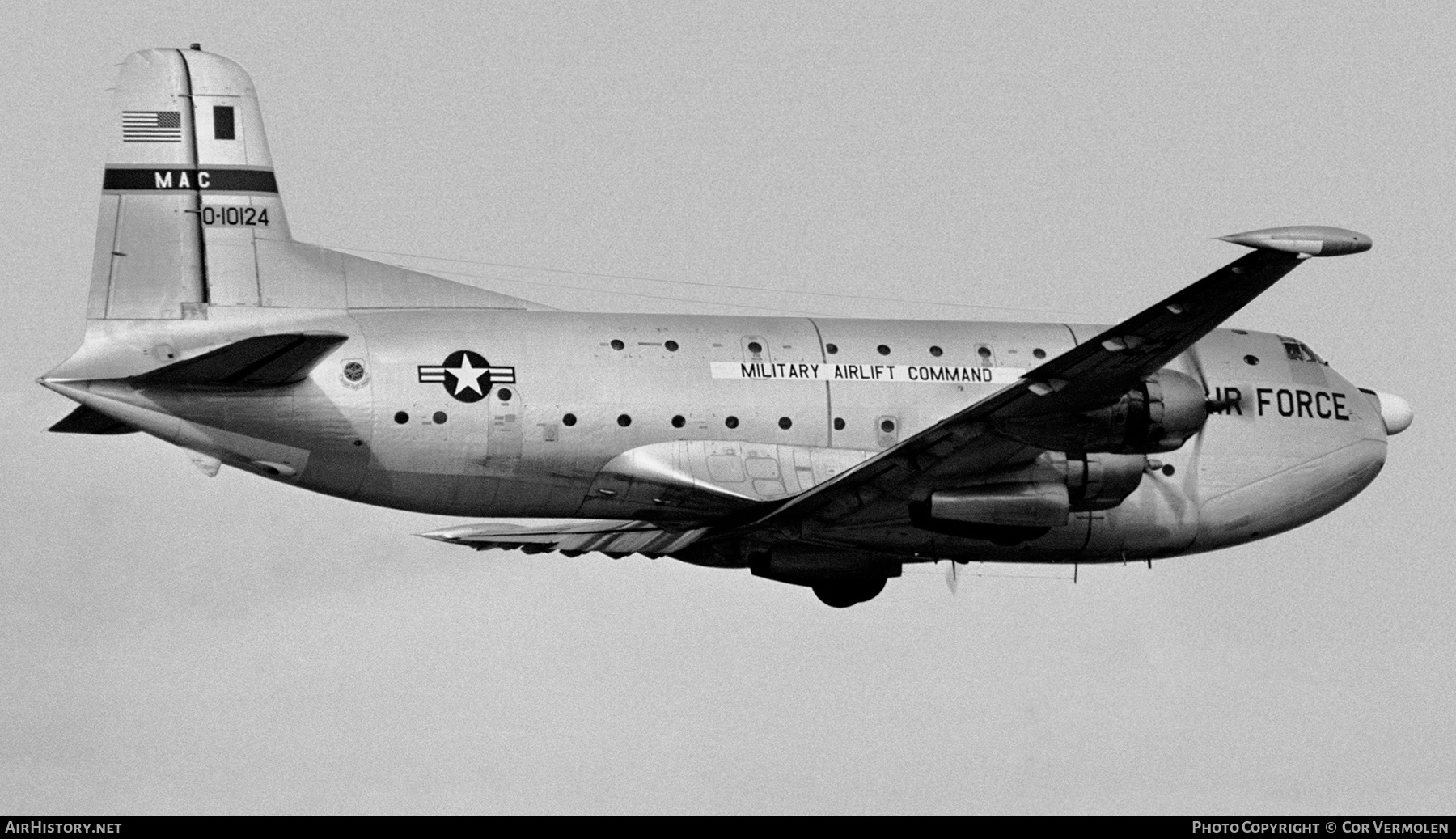 Aircraft Photo of 51-124 / 0-10124 | Douglas C-124C Globemaster II | USA - Air Force | AirHistory.net #853148