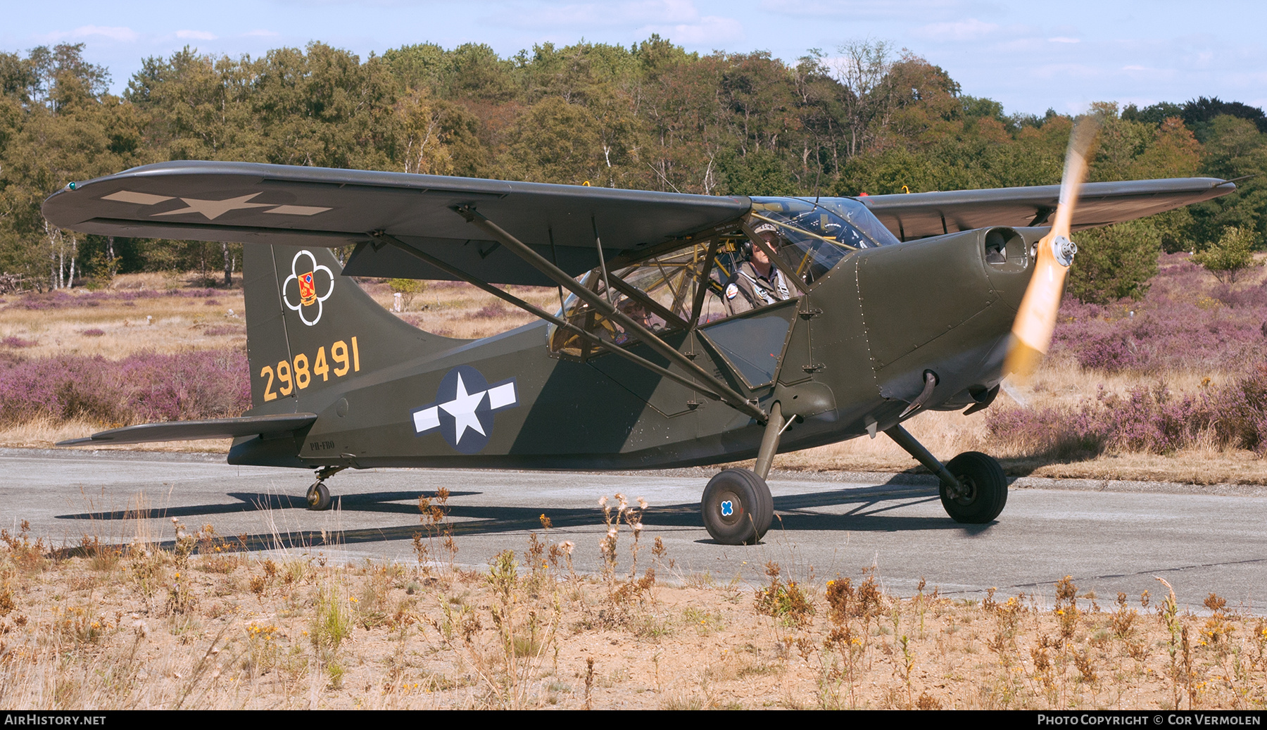 Aircraft Photo of PH-FBO / 498491 | Stinson L-5 Sentinel | USA - Air Force | AirHistory.net #853151