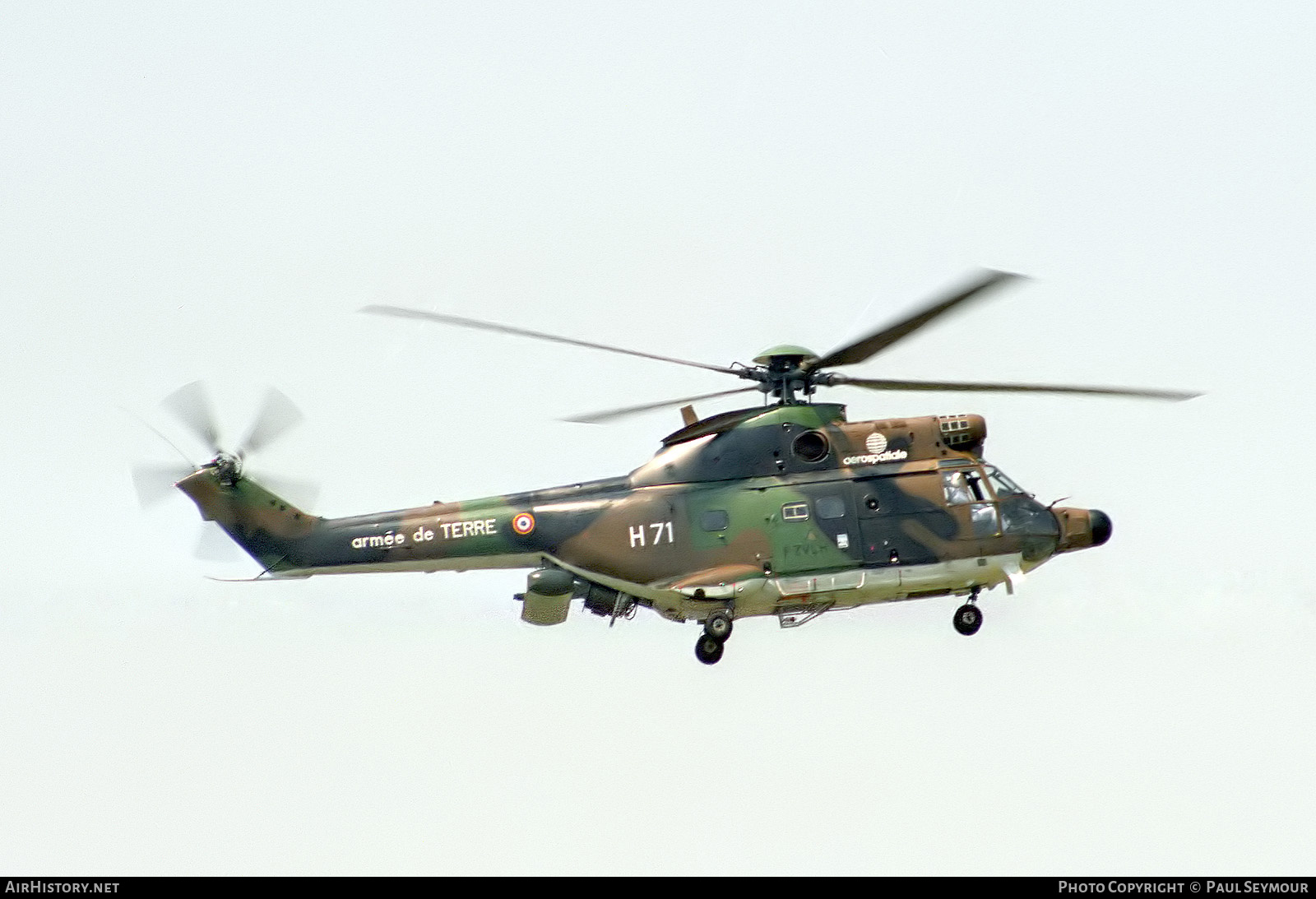 Aircraft Photo of F-ZVLH | Aerospatiale SA-330BA/Orchidee Puma | France - Army | AirHistory.net #853174