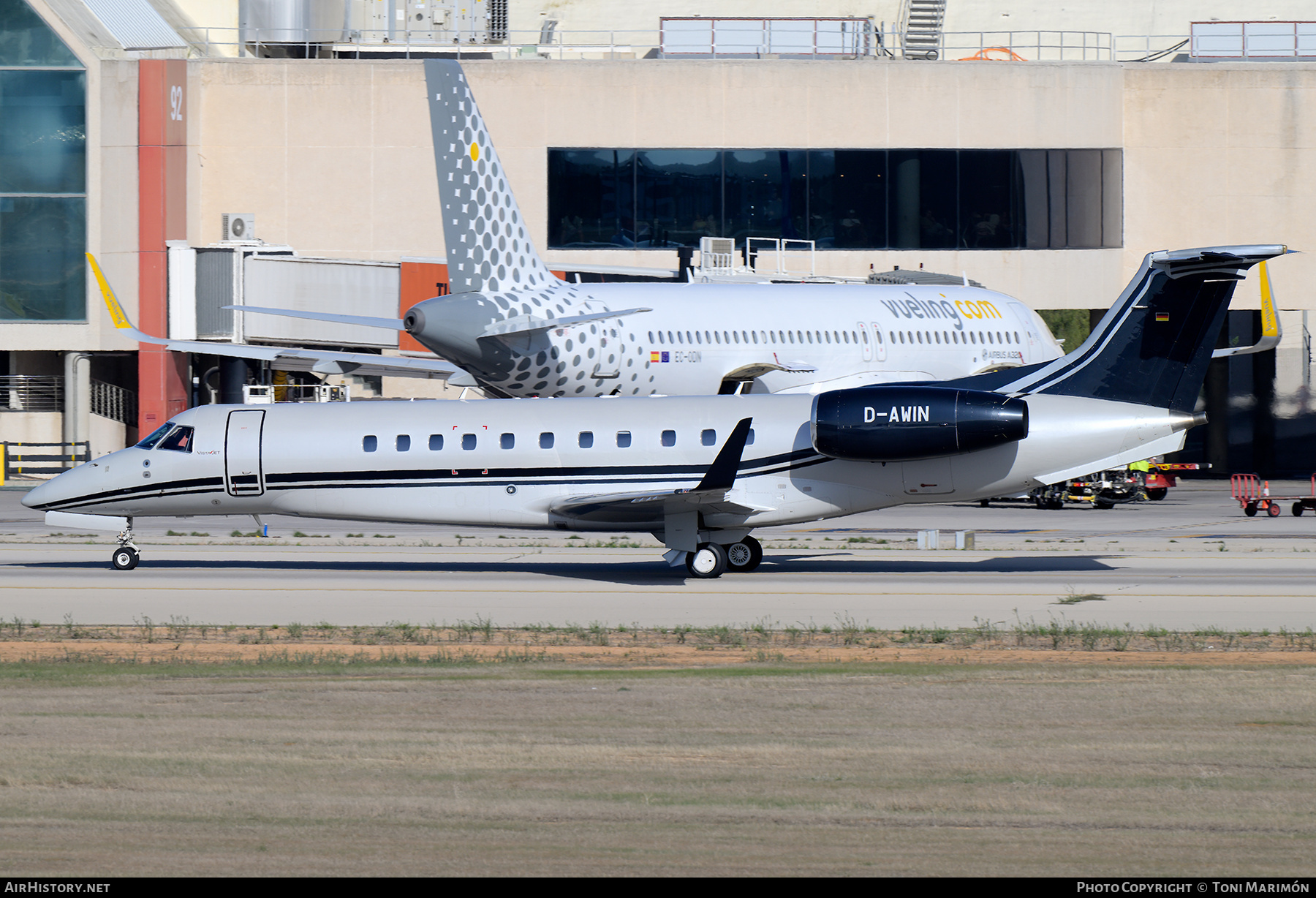 Aircraft Photo of D-AWIN | Embraer Legacy 650 (EMB-135BJ) | VistaJet | AirHistory.net #853177