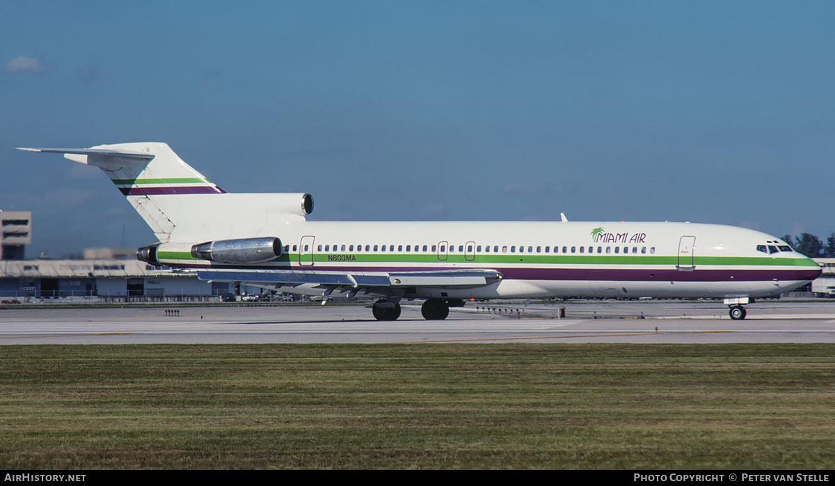 Aircraft Photo of N803MA | Boeing 727-225/Adv | Miami Air International | AirHistory.net #853190