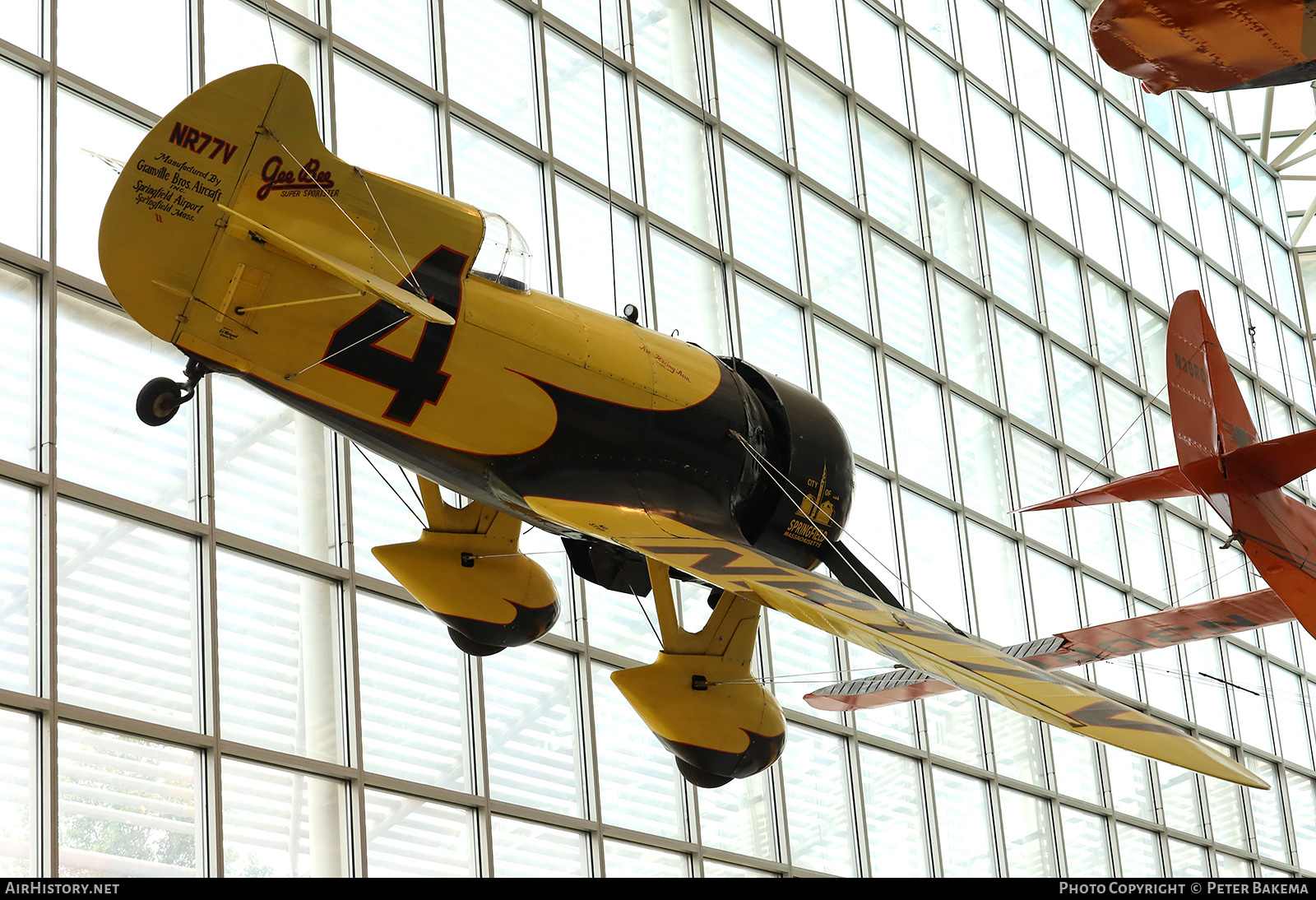 Aircraft Photo of N77V / NR77V | Granville Gee Bee Z Super Sportster (replica) | Springfield Air Racing Association | AirHistory.net #853192