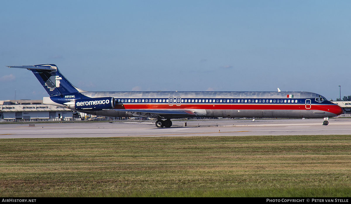 Aircraft Photo of N812ML | McDonnell Douglas MD-82 (DC-9-82) | AeroMéxico | AirHistory.net #853199