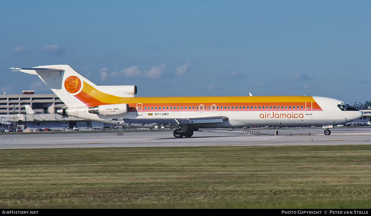 Aircraft Photo of 6Y-JMO | Boeing 727-2J0/Adv | Air Jamaica | AirHistory.net #853205