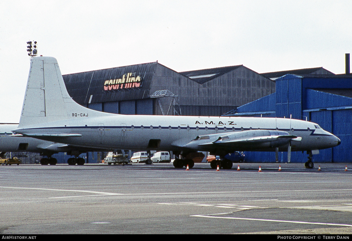 Aircraft Photo of 9Q-CAJ | Bristol 175 Britannia 253F | AMAZ | AirHistory.net #853216