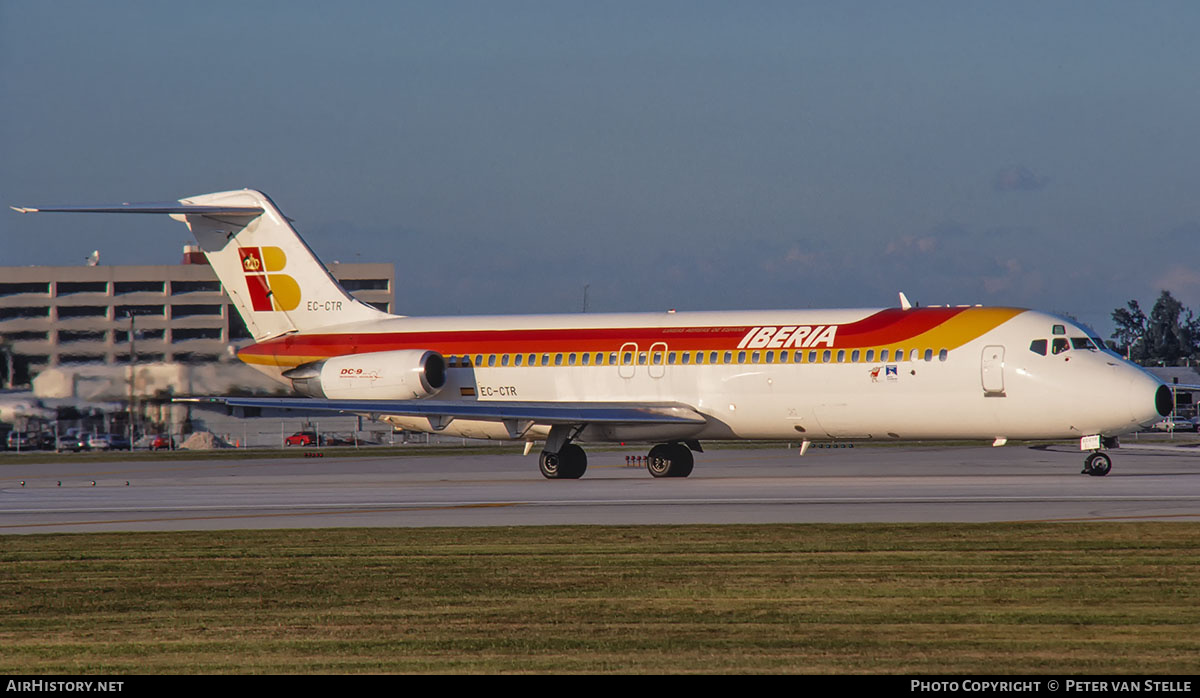 Aircraft Photo of EC-CTR | McDonnell Douglas DC-9-34CF | Iberia | AirHistory.net #853241