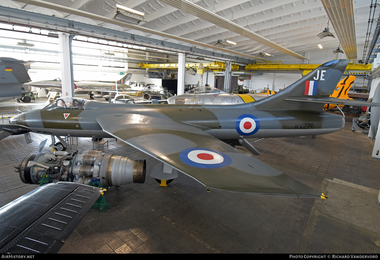 Aircraft Photo of WV276 | Hawker Hunter F4 | UK - Air Force | AirHistory.net #853244