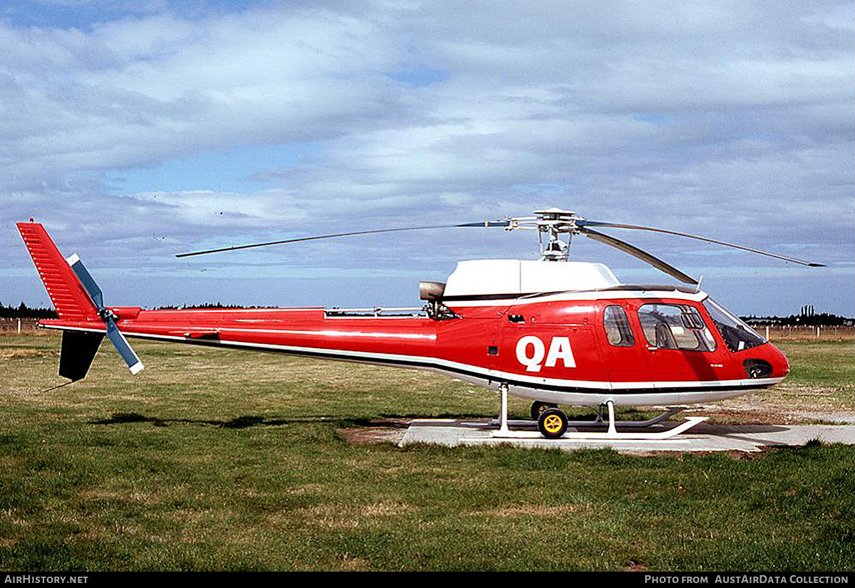 Aircraft Photo of ZK-HQA / QA | Aerospatiale AS-350B Squirrel | AirHistory.net #853247