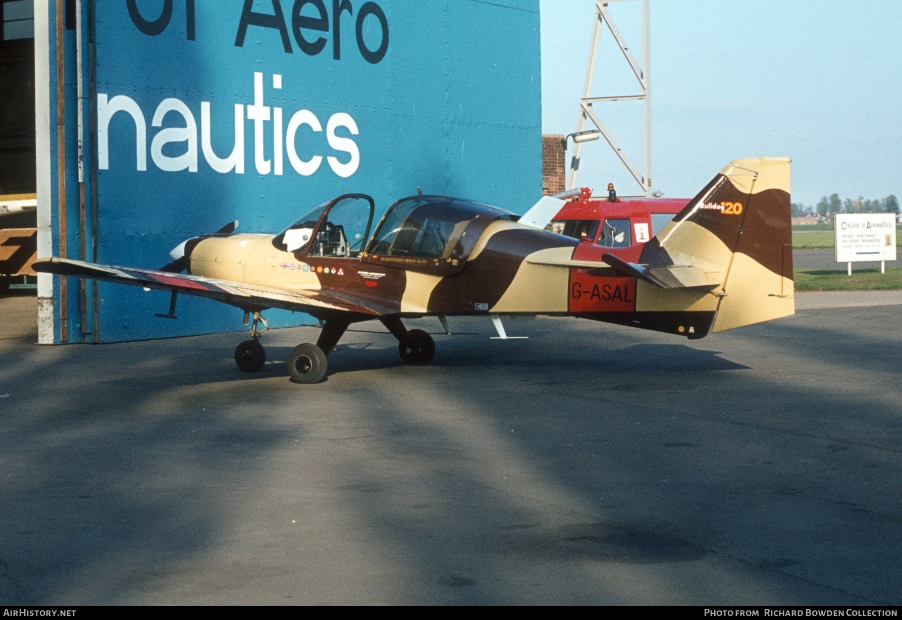 Aircraft Photo of G-ASAL | Scottish Aviation Bulldog 120/124 | AirHistory.net #853281