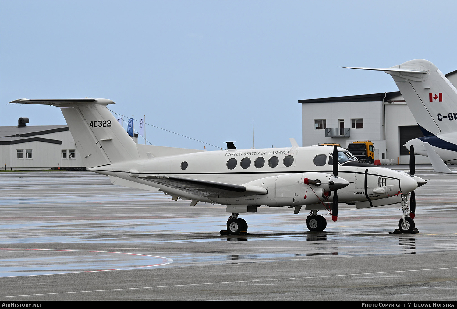 Aircraft Photo of 94-0322 / 40322 | Hawker Beechcraft C-12V-1 Huron (B200C) | USA - Army | AirHistory.net #853290