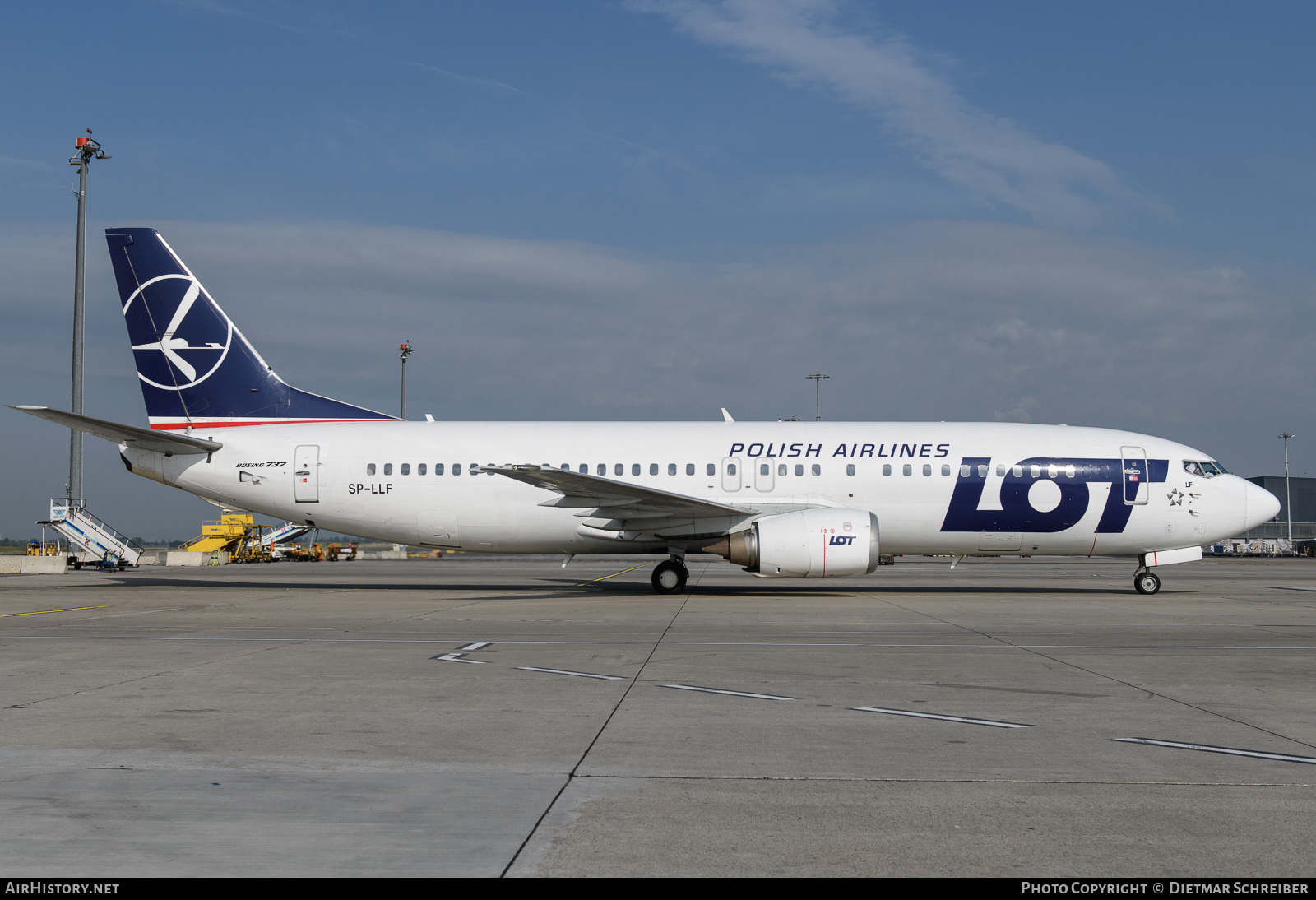 Aircraft Photo of SP-LLF | Boeing 737-45D | LOT Polish Airlines - Polskie Linie Lotnicze | AirHistory.net #853303