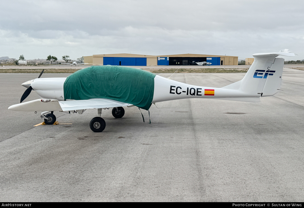 Aircraft Photo of EC-IQE | Diamond DA40 Diamond Star | European Flyers | AirHistory.net #853403