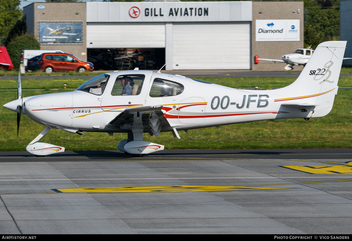 Aircraft Photo of OO-JFB | Cirrus SR-22 G2 | AirHistory.net #853409
