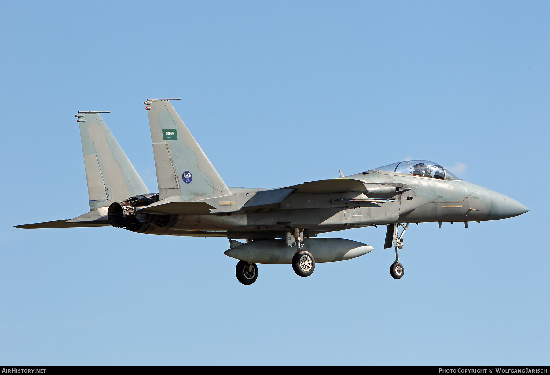 Aircraft Photo of 214 | McDonnell Douglas F-15C Eagle | Saudi Arabia - Air Force | AirHistory.net #853416