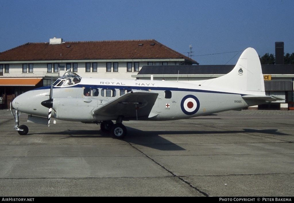 Aircraft Photo of XK895 | De Havilland D.H. 104 Sea Devon C20 | UK - Navy | AirHistory.net #853417