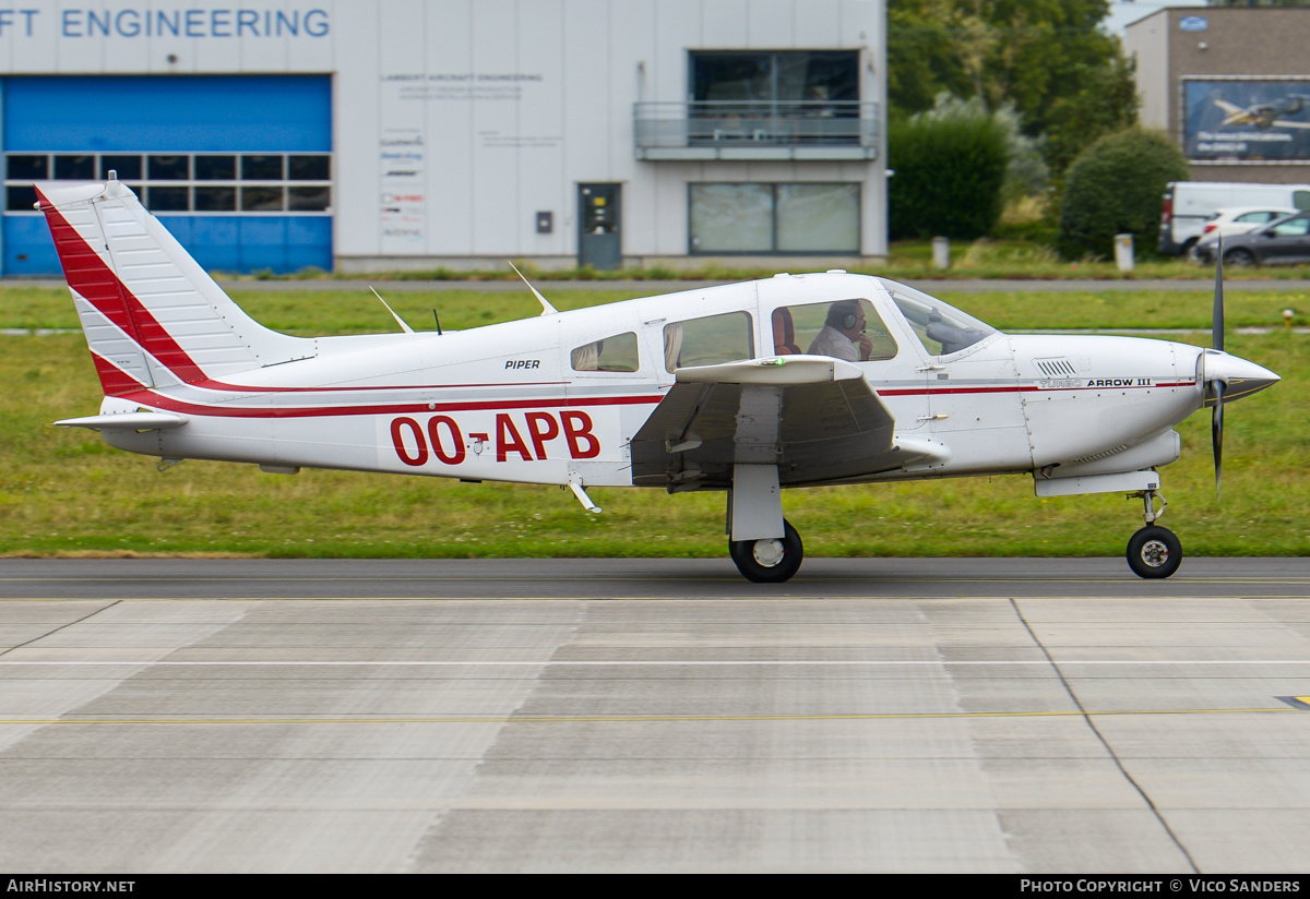 Aircraft Photo of OO-APB | Piper PA-28R-201T Turbo Arrow III | AirHistory.net #853426