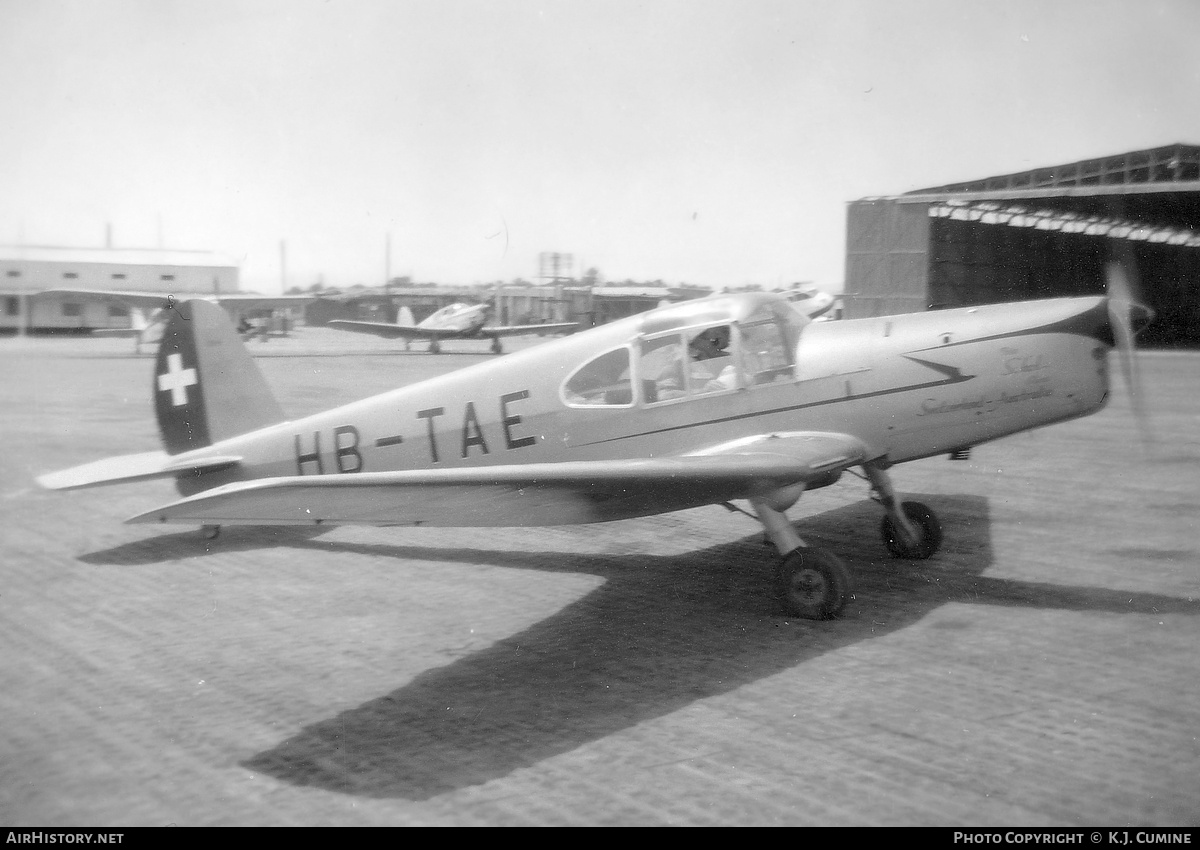 Aircraft Photo of HB-TAE | Benes-Mraz M-1C Sokol | AirHistory.net #853459